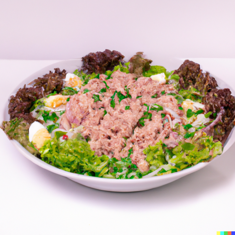 Salada de Atum e Grão de Bico