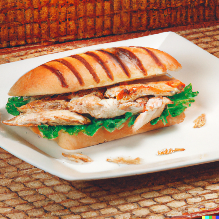 Sanduíche de Frango Grelhado