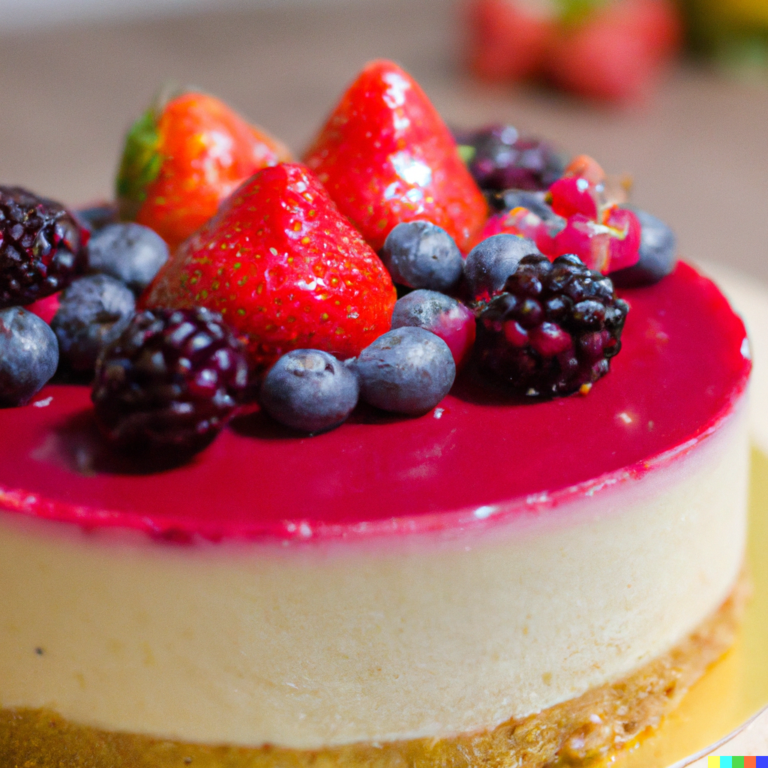 Cheesecake de Frutas Vermelhas