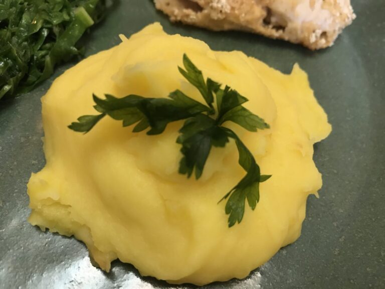 Purê de Mandioquinha